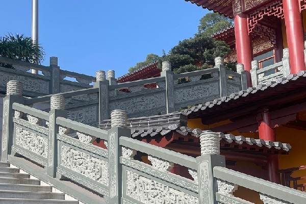 大连花岗岩仿古栏杆选哪家 案例展示